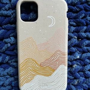 Pela Case iPhone 11 Seashell Pink Peaks